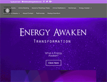 Tablet Screenshot of energyawaken.com